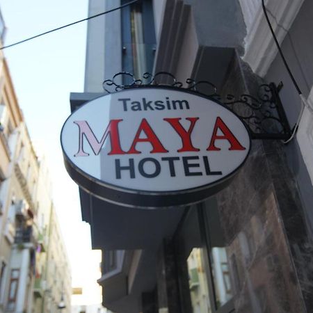 Taksim Maya Hotel Istanbul Exterior foto